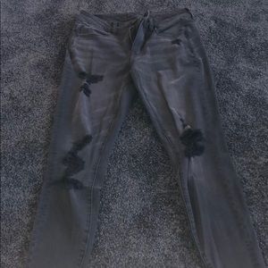 American Eagle destroyed jeans